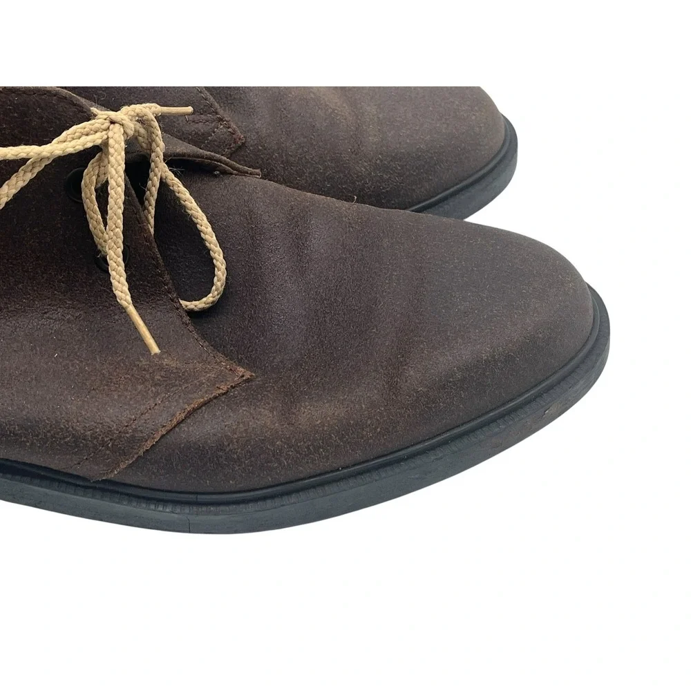 Vintage Bostonian Suede Leather Chukka Desert Boots Men Size 10M Brown 20853